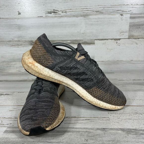 Adidas Mens Pureboost All Terrain Running Shoes Black Size 11 US - Picture 6 of 8